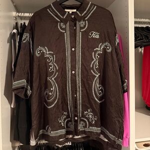 Kith Women Mari Medallion Shirt